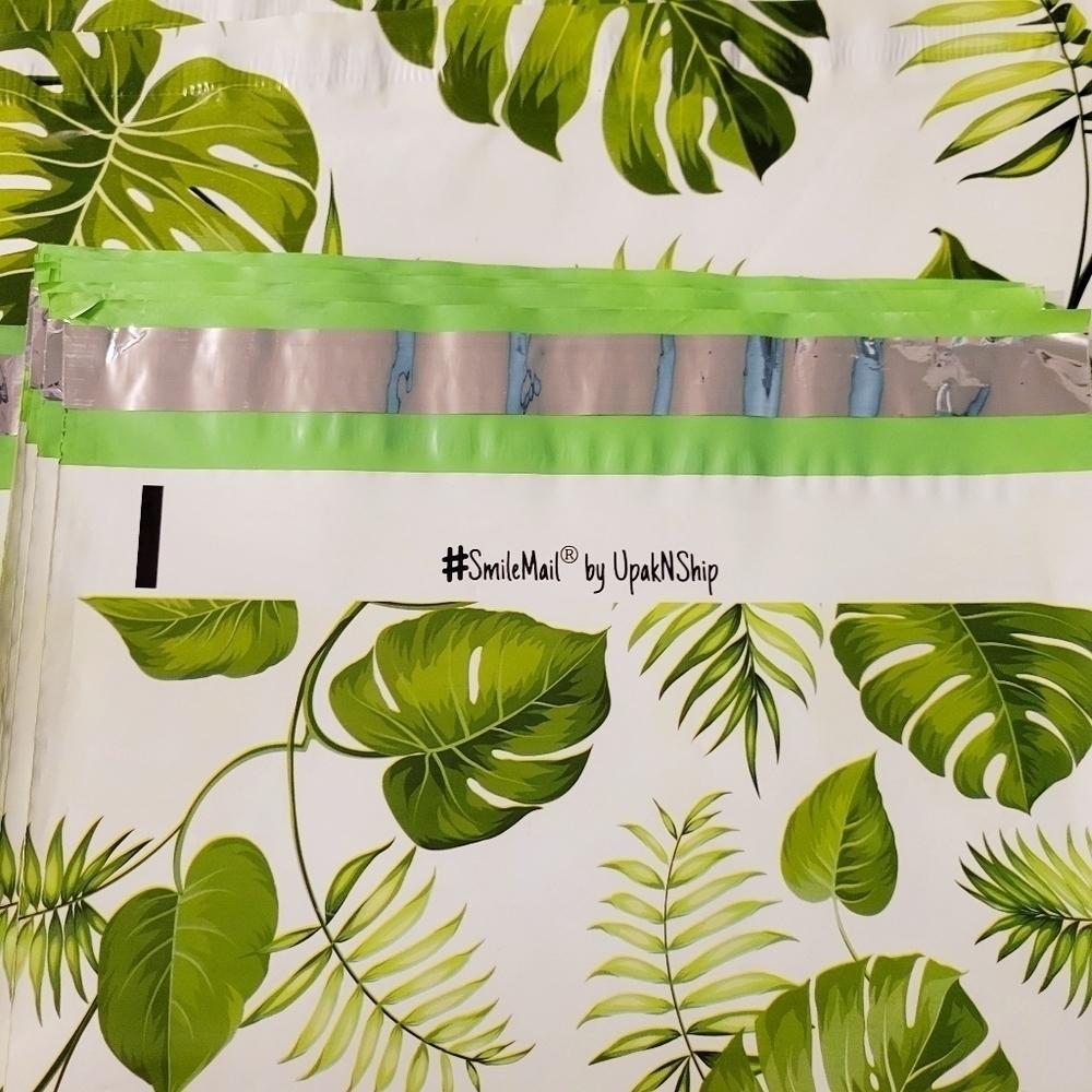 🍌 Banana Leaf 🍃 Poly Mailer Bundle ▪︎45 pack - Picture 9 of 11